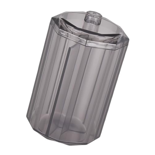 Make-up-Organizer, rund, Wattepad-Halter, Gläser, Wimpernwerkzeug, Aufbewahrungsbox für Wattestäbchen, Wattestäbchen von UncleS