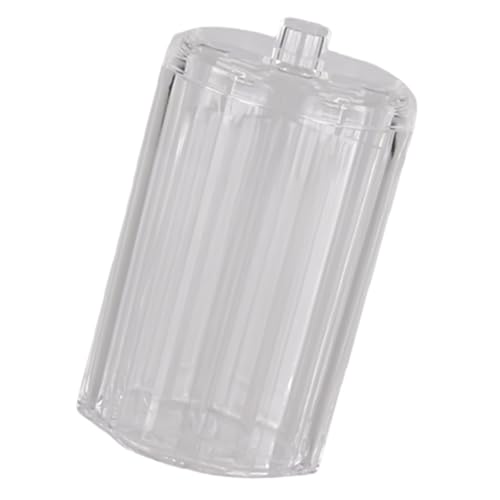 Make-up-Organizer, rund, Wattepad-Halter, Gläser, Wimpernwerkzeug, Aufbewahrungsbox für Wattestäbchen, Wattestäbchen von UncleS