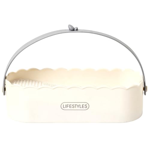 Make-up-Pinsel-Reiniger, Kosmetik-Aufbewahrungsbox, Kosmetikpinsel-Reiniger, Schönheits-Eier, Badezimmerbedarf für Frauen von UncleS