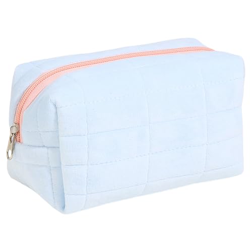Make-up-Taschen für Damen, praktischer Make-up-Behälter, Kosmetik-Organizer, Handheld, großes Fassungsvermögen, kleine Gegenstände, blau, Einheitsgröße, Mass Beauty Make-up-Taschen für Damen, praktischer Make-up-Behälter, Kosmetik-Organizer, Handheld, großes Fassungsvermögen, kleine Gegenstände, blau, Einheitsgröße, Mass Beauty von UncleS