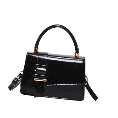 Mode Damen Crossbody Geldbörse In Fester Farbe PU Leder Zum Einkaufen Und Lässige Elegante Kleine Umhängetasche Handtasche Stylish PU Ledertasche von UncleS