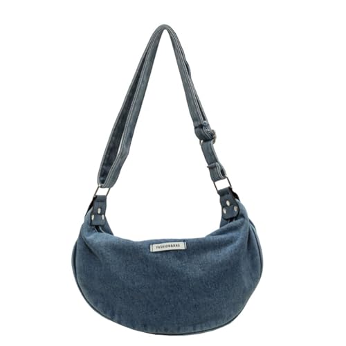 Mode Jeans Umhängetasche Für Frauen Geräumiges Interieur Mit Mehreren Taschen Crossbody Geldbörsenknödel Knödel Taschen Alltags Mode Tasche von UncleS