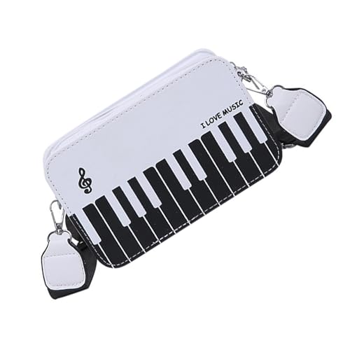 Mode Klaviernote Crossbody Bag Stylish PU Leder Schulterbeteiligte Geeignet Für Partys Und Ungezwungene Reisetasche Mit Stilvoller Crossbody Tasche von UncleS