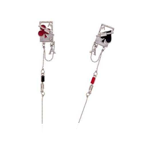 Mode Long Quasten Ohrringe Schmuck Für Frauen Handgefertigtes Temperament Spielen Karten Dangle Ohrzubehör Einzigartige Designohrringe von UncleS