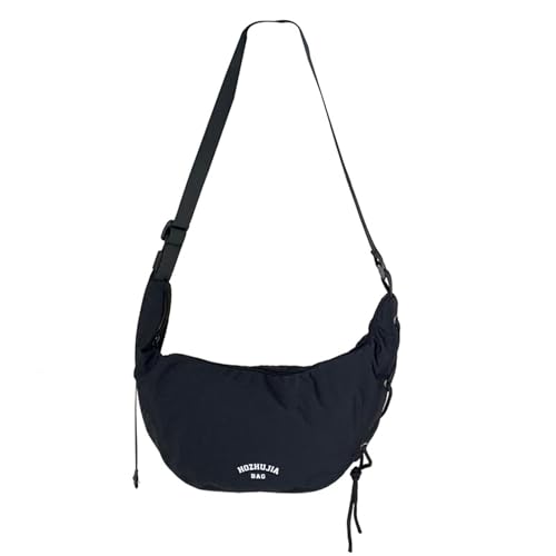 Mode Nylonmond Geformte Umhängetasche Mit Verstellbarem Gurt Crossbody Tasche Casual Satchel Für Unisex Student Daily Einkaufstasche Mode Nylonmond Geformte Umhängetasche Mit Verstellbarem Gurt Crossbody Tasche Casual Satchel Für Unisex Student Daily Einkaufstasche von UncleS