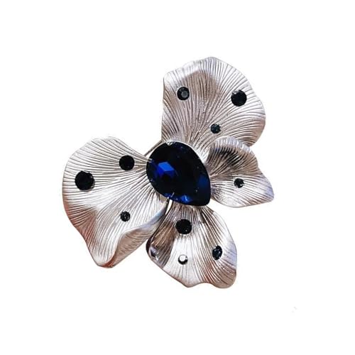 Mode Strasssteine Schmetterling Pin Handwerk Leichtmetallschmuck Geschenke Für Frauenfestmale Abendkleidung Strassstresssteine Butterfly Brosche Pin von UncleS