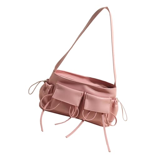 Modische Damen Süßer Bowknot Unterarmtasche Reißverschluss Schulter PU Leder Multi Taschen Handtasche Für Arbeit Und Reisen Koreanische Mode Schulter Modische Damen Süßer Bowknot Unterarmtasche Reißverschluss Schulter PU Leder Multi Taschen Handtasche Für Arbeit Und Reisen Koreanische Mode Schulter von UncleS