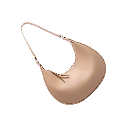 PU Leder Umhängetasche Für Frauen Stilvolle Achselhalte Geldbeutel Fester Farbpeakpit Trendy Handtasche PU Leder Schulter Für Frauen Handtasche Achsel Achselhöhle Unterarm von UncleS