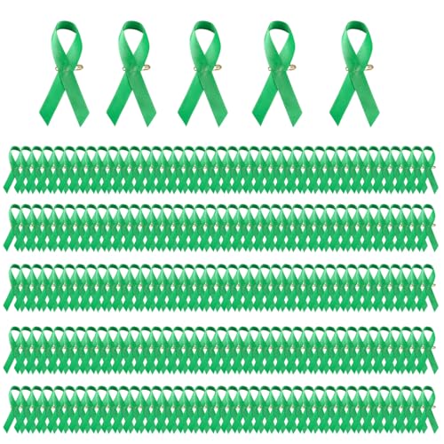Packung Von 200 Solidarity Ribbon Pins Wohltätigkeitsbänder Freiwilliger Revertel Für Wohltätige Versammlungen Öffentliche Wohlfahrtsabzeichen von UncleS
