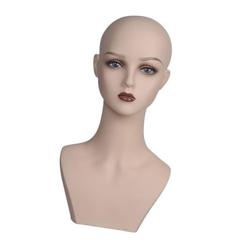 Perücken Display Ständer Weibliche Schaufensterpuppe Kopftragbare Halterin Zur Herstellung Von Perückenhalter Frauen Haarmodell Weibliche Schaufensterpuppen Tragbare Perücke von UncleS