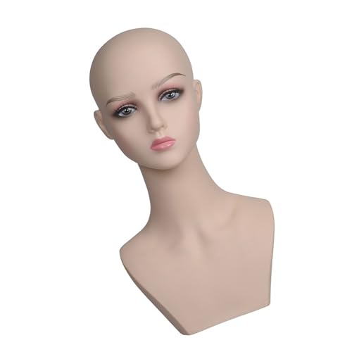 Perücken Display Ständer Weibliche Schaufensterpuppe Kopftragbare Halterin Zur Herstellung Von Perückenhalter Frauen Haarmodell Weibliche Schaufensterpuppen Tragbare Perücke von UncleS
