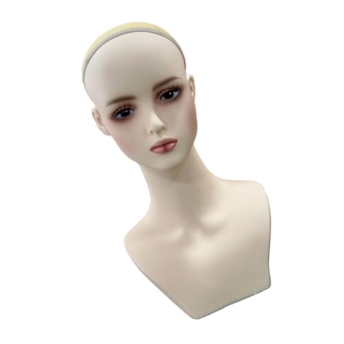 Perücken Display Ständer Weibliche Schaufensterpuppe Kopftragbare Halterin Zur Herstellung Von Perückenhalter Frauen Haarmodell Weibliche Schaufensterpuppen Tragbare Perücke von UncleS