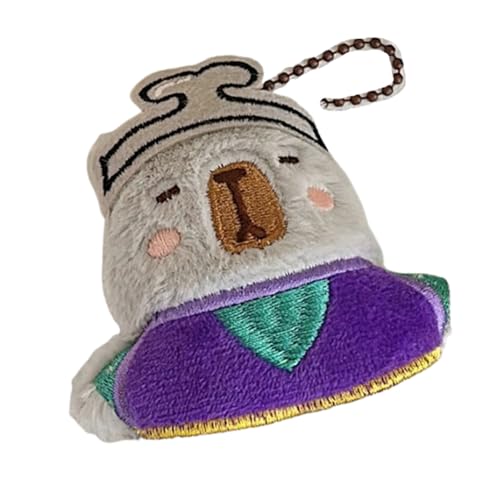 Plüsch Kapibala Keyring Anhänger Anhänger Weich Gefüllte Tierspielzeug Schlüsselbeutel Charme Für Kinder Cartoon Tierpuppen Dekoration Stoffes Capybara Spielzeug von UncleS
