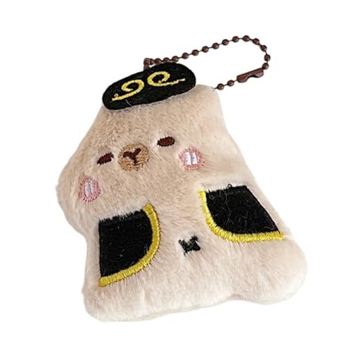 Plüsch Kapibala Keyring Anhänger Anhänger Weich Gefüllte Tierspielzeug Schlüsselbeutel Charme Für Kinder Cartoon Tierpuppen Dekoration Stoffes Capybara Spielzeug von UncleS