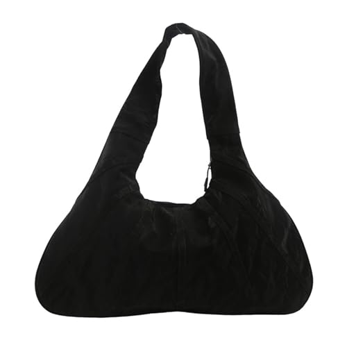 Praktische Umhängetasche Retro Plissierte Weiche Handtasche PU Leder Unterarm Für Tägliche Essentielle Bequeme Verschleiß Schulter Schulter von UncleS