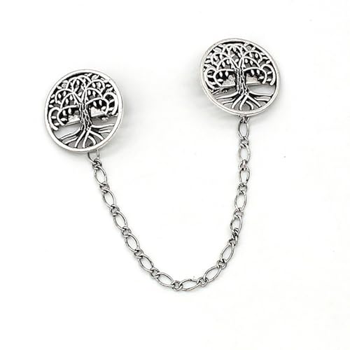 Pullover Ketten Clip Frauen Mädchen Strickwege Schal Brosche Stecknadel Modische Strickjacke Kragen Schmuck Für Geschäftstreffen Professionell Accessoire von UncleS