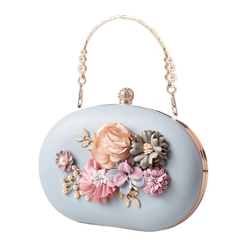 Raffinierte Abendtasche Mit Blumendetails Geräumige Crossbody Taschen Schulterhandtasche Für Hochzeits Und Party Bankett Accessoire von UncleS