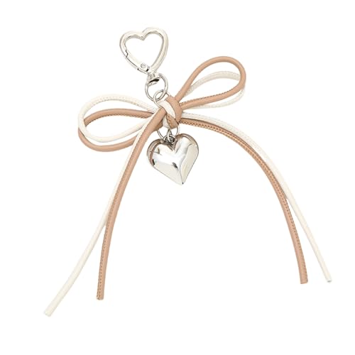 Raffinierte Bögen Keychain Fashion Heart Bag Anhänger Handtasche Dekoration Accessor von UncleS