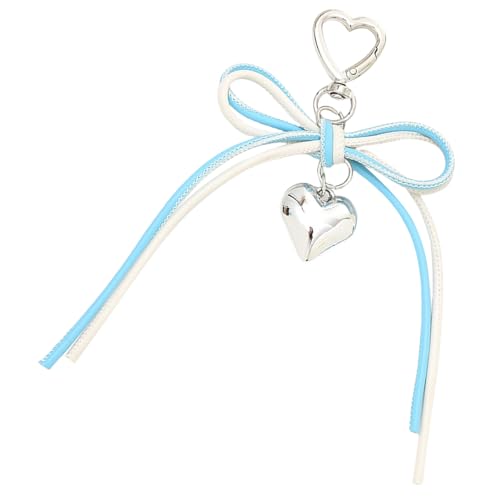 Raffinierte Bögen Keychain Fashion Heart Bag Anhänger Handtasche Dekoration Accessor von UncleS