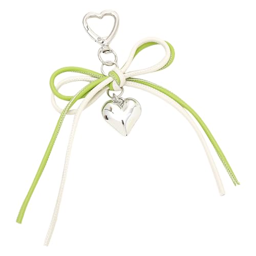 Raffinierte Bögen Keychain Fashion Heart Bag Anhänger Handtasche Dekoration Accessor von UncleS