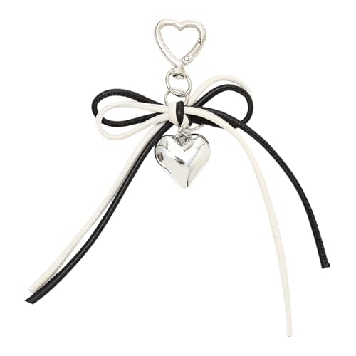 Raffinierte Bögen Keychain Fashion Heart Bag Anhänger Handtasche Dekoration Accessor von UncleS