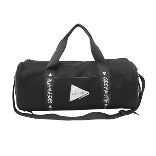Reisetasche, Wochenendtasche, Workout, Fitnessstudio, modisch, Schultertasche, wasserabweisend, für persönliche Gegenstände, Geschenke, Sport, Fitnessstudio, Schwarz , Mass Beauty von UncleS