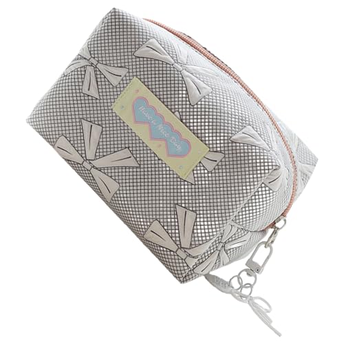 Schöne Kosmetische Tasche Koreanische Stile Toilettentragbare Make Up Organisatoren Hautpflege Organisatoren Für Frauen Schleife Koreanische Stile Make Up Waschen Schöner Aufbewahrung von UncleS