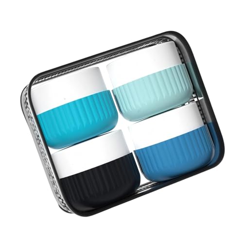 Silikoncreme Gläser Reisebehälter Für Toilettenartikel Und Leckdosen Mit Deckel Für Gesicht Handkörpercreme Leckdosen Essentials Mit Deckel von UncleS