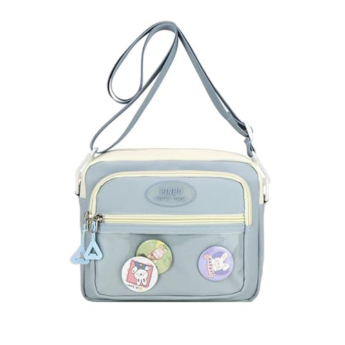 Stilvolle Crossbody Tasche Mit Klarem Abzeichenhalter Display Fenster Nylon Umhängetaschen Für Trendige Jugendliche Und Reisende Umhängetasche Stilvolle Crossbody Tasche Mit Klarem Abzeichenhalter Display Fenster Nylon Umhängetaschen Für Trendige Jugendliche Und Reisende Umhängetasche von UncleS