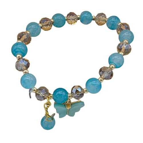 Trendy Butterfly Charme Armband Buntes Elastisches Seil Handchain Stilvolle Perlen Juwel Für Tägliche Verschleiß Modisch Trendy Butterfly Charme Armband Buntes Elastisches Seil Handchain Stilvolle Perlen Juwel Für Tägliche Verschleiß Modisch von UncleS