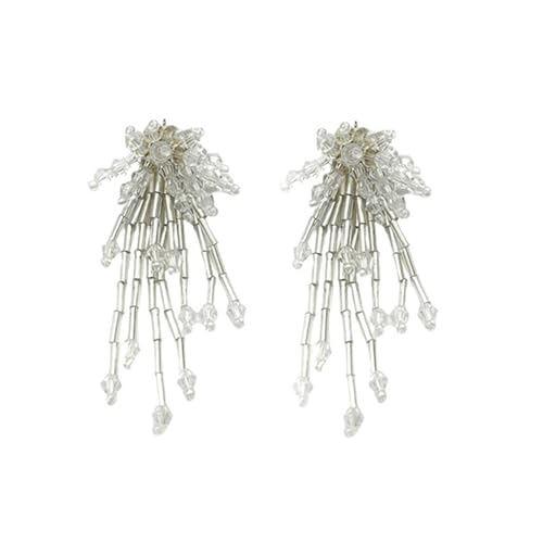 Trendy Dangle Quasten Ohrringe Funkelnde Perlendetails Legierungsmaterialien Empfindliche Haut Sichere Frauen Accessoires Zierliche Kristallperlenohrringe Trendy Dangle Quasten Ohrringe Funkelnde Perlendetails Legierungsmaterialien Empfindliche Haut Sichere Frauen Accessoires Zierliche Kristallperlenohrringe von UncleS