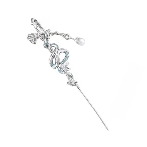 Trendy Sturdy Alloy Snake Durchbohrte Ohrringe Mit Praktischen Frauen Die Gerne Übertriebene Schlangenohrringe Aufstechen von UncleS