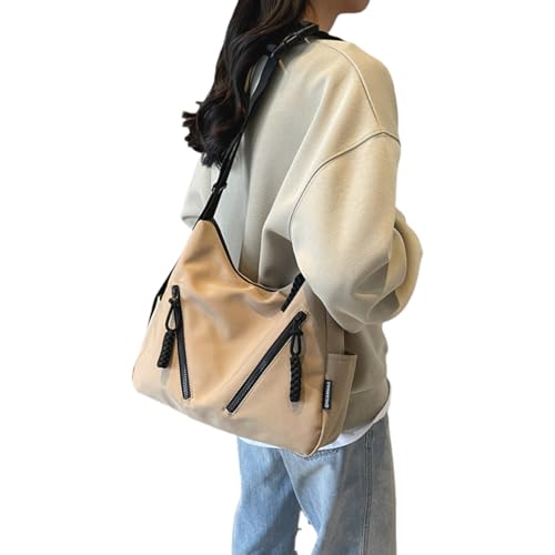 UncleS All Matching Umhängetasche Für Frauen Große Kapazität Pendeln Feste Farben Messengers Einfacher Lässiges Crossbody Frauen Schulter Feste Farbe Crossbody Pendeln Einfacher Messenger von UncleS