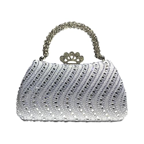 UncleS Anspruchsvolle Abendbetrieb Mit Strassstücken Detail Umhängetaschen Abendtaschen Handtasche Für Cocktailparty Abschlussball Versammlungen Frauenparty Handtasche UncleS Anspruchsvolle Abendbetrieb Mit Strassstücken Detail Umhängetaschen Abendtaschen Handtasche Für Cocktailparty Abschlussball Versammlungen Frauenparty Handtasche von UncleS