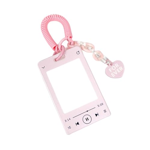 UncleS Buskarte Photokardmusik Spieler Thema Mit Anhänger Keychain Für Frauen Mädchen Fotokard Mit Dem Anhänger Keychain Music Player Thema Für Frau von UncleS