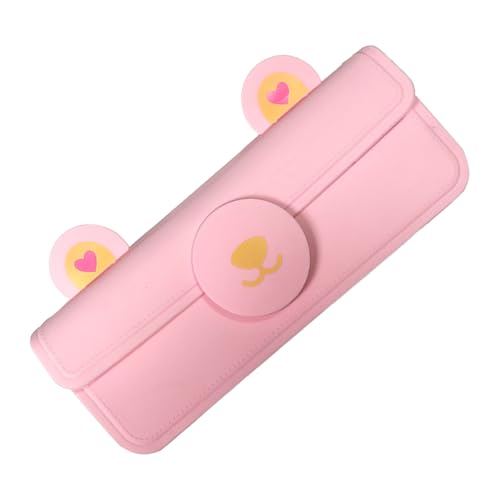 UncleS Cartoon Silikonstiftkoffer Großer Kapazität Magnetischer Stiftkasten Taste Wasserbeständig Für Studentische Büroarbeiter Cartoon Silikonstift Gehäuse von UncleS