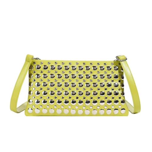 UncleS Damen Leder Umhängetasche Modeklammerungen Handtasche Crossbody Tasche Mit Gurt Punk Nieten Handtasche Geldbörse Klauen Crossbody Taschen UncleS Damen Leder Umhängetasche Modeklammerungen Handtasche Crossbody Tasche Mit Gurt Punk Nieten Handtasche Geldbörse Klauen Crossbody Taschen von UncleS