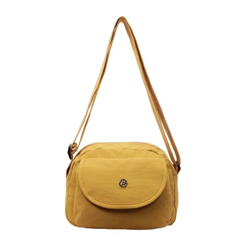 UncleS Damen-Umhängetasche, leicht, Umhängetasche, lässig, Reisen, modisch, Kuriertasche, Handy für tägliche Reisen, Damen, Schultertasche, leicht, modisch, Sport, Crossbody, gelb, One Size UncleS Damen-Umhängetasche, leicht, Umhängetasche, lässig, Reisen, modisch, Kuriertasche, Handy für tägliche Reisen, Damen, Schultertasche, leicht, modisch, Sport, Crossbody, gelb, One Size von UncleS