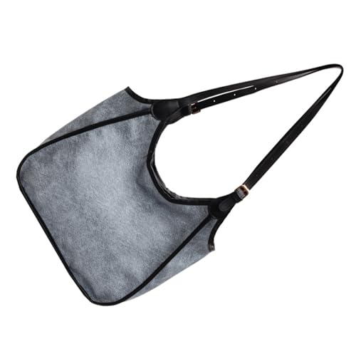 UncleS Damen Unterarmtasche Mode Schulter Großer Kapazität Achselhöhle Einfache Obergrenze Handtaschen Trendy Pendeln Frauen Trendy Achsel von UncleS