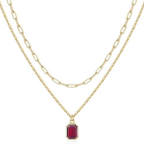 UncleS Doppelschicht Halskette Mit Dezemberstein Und 18 Karat Goldbeschichtung Einzigartiger Schlüsselbeinkette Für Frauen Legierung Mode Halskette UncleS Doppelschicht Halskette Mit Dezemberstein Und 18 Karat Goldbeschichtung Einzigartiger Schlüsselbeinkette Für Frauen Legierung Mode Halskette von UncleS