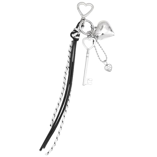 UncleS Einzigartige Geflochtene PU Lederschlüsselung Anhänger Stylische Handtaschenkette Dekoration Multi Farbauswahl Für Trendige Jugend Geflochtene Lederschlüsselkette von UncleS