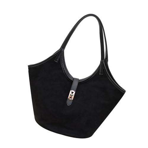 UncleS Elegante Faux Suedes Leder Umhängetasche Für Frauen Mehrzwecker Ungezwungener Eimer Handtasche Geldbörse Für Büro Und Soziale Veranstaltung Mode Suedes Bag von UncleS