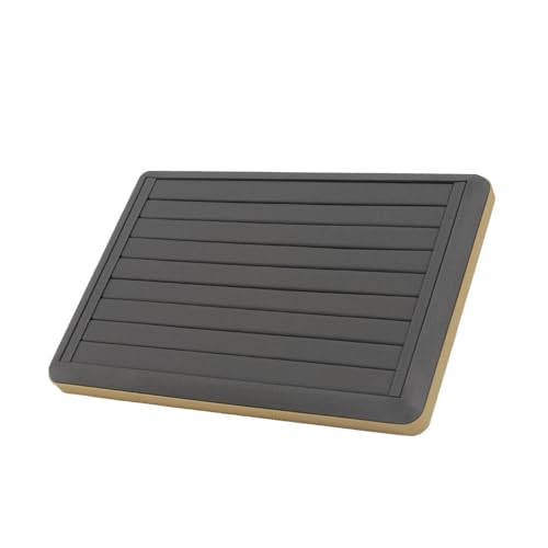 UncleS Elegante Robuste PU Lederschmuck Organisatoren Tray Accessoire Für Frauen Ringe Ringe Ohrringe Halsketten Armbänder Elegante Schmuckausstellung von UncleS