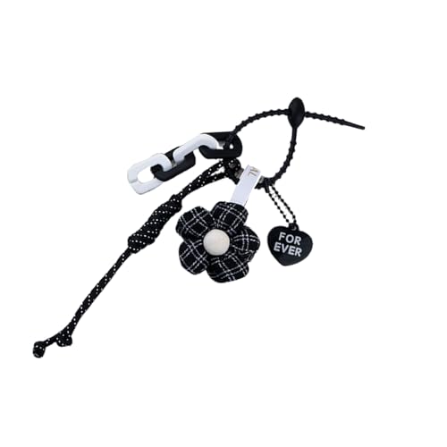 UncleS Floral Schlüsselbeutel Charme Für Stilvolle Frauen Leichte Und Praktische Accessoire Blumenbeutel Anhänger Schlüsselhaltertasche Anhänger von UncleS