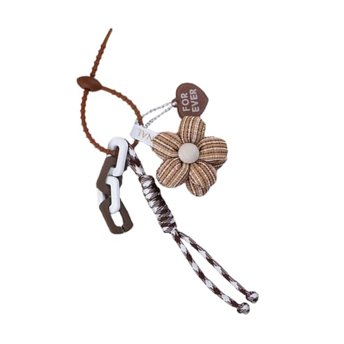 UncleS Floral Schlüsselbeutel Charme Für Stilvolle Frauen Leichte Und Praktische Accessoire Blumenbeutel Anhänger Schlüsselhaltertasche Anhänger von UncleS