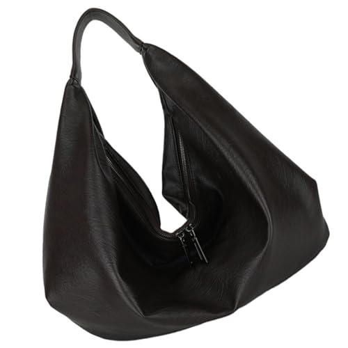 UncleS Frauen Handtasche All Matching Achselbeutel Große Kapazität Schulter PU Leder Achsel von UncleS