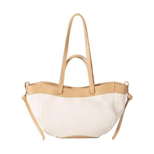 UncleS Frauen Handtasche Leinwand Geldbeutel Stilvoller Lässiger Trendtasche Große Kapazität Geldbörsen Arbeitstasche Geschenke Slouchy Arbeitstaschen von UncleS