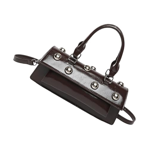 UncleS Frauen Pendeln Tasche PU Leder Boten Trendige Schulter Modische Handtasche Geldbeutel All Matching Crossbody PU Leder Schulter Für Frauen Die Mode Crossbody Handtasche Pendeln von UncleS