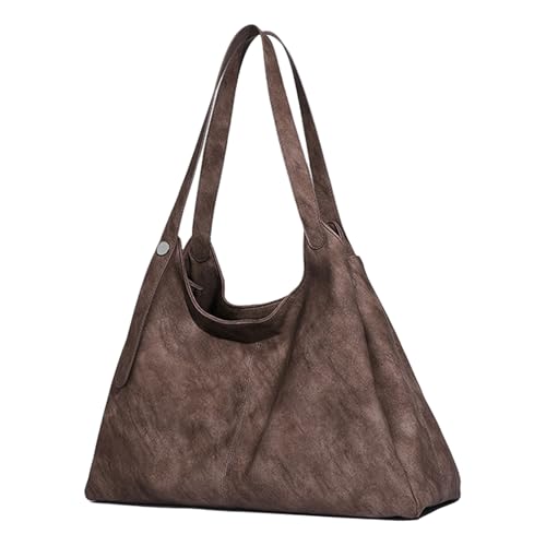 UncleS Frauen Umhängetasche Große Kapazität Achselhilfe Retro Handtasche All Matching Award Arbeitsreise Für Alltägliche Frauen Achselhilfe Handtasche All Matching Schulter Pendeln von UncleS