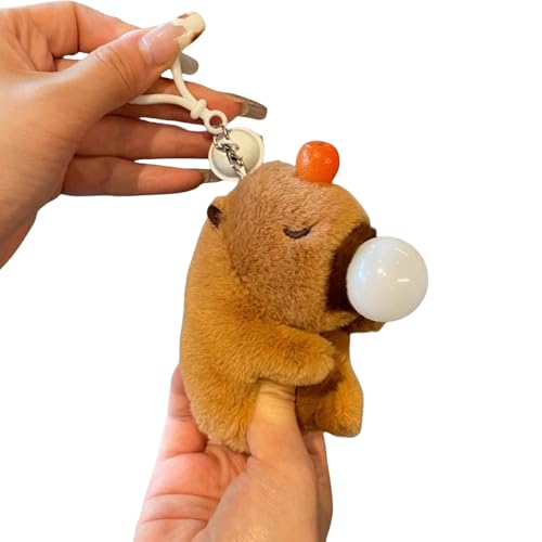 UncleS Fun Rucksack Bag Anhänger Ornament Mit Keyring Squeeze Spielzeug Weicher Praktischer Schlüsselbundschlüsselhalter Für Tierbegeisterte Fun Rucksack Accessoire von UncleS